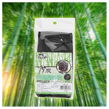 優之館~竹炭抗菌香皂袋(附吸盤)1入