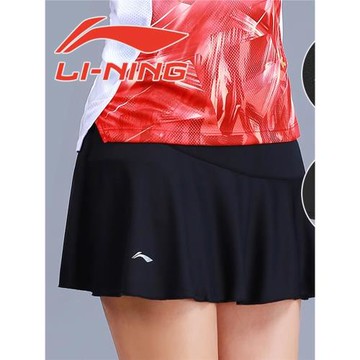 短裙運動裙褲女防走光李寧羽毛球服秋冬乒乓球網球服速干帶安全褲