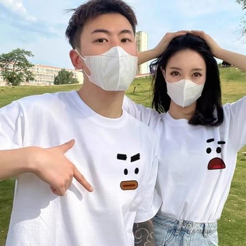 🚀隔日到貨🚀重磅短袖親子T恤可愛日系t恤透氣男女親子裝炸街全家裝父子裝卡通印花韓版ins風休閒美式上衣大碼短袖夏季母女裝