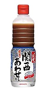 ★まとめ買い★　味 だし自慢 濃厚関西あわせだし 1L　×6個