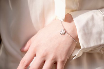 小花園計劃 | 花朵純銀手鍊 ( 桔梗/雛菊/小花 ) | 精雕系列