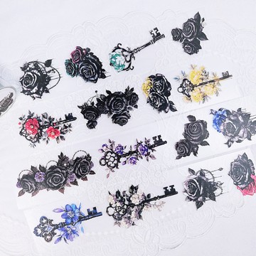 High black No.1 PET 遮蔽膠帶