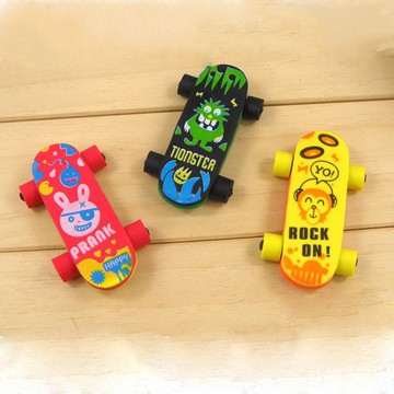 臺灣🚍8H出🉑【多規格可選】創意滑闆卡通可愛可拆橡皮擦 學生橡皮學習用品 0HIS