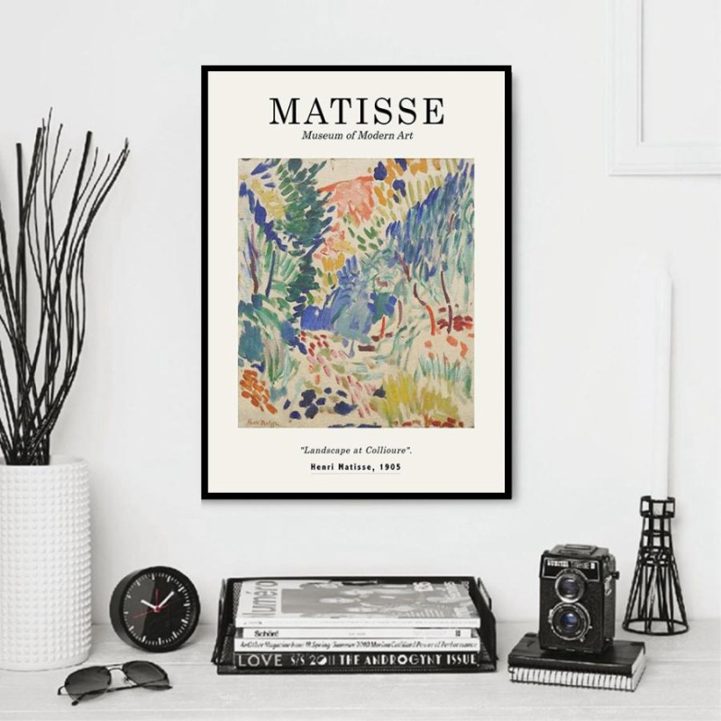 ポスター アンリ マティス Matisse プリント絵画 レトロ キャンバス