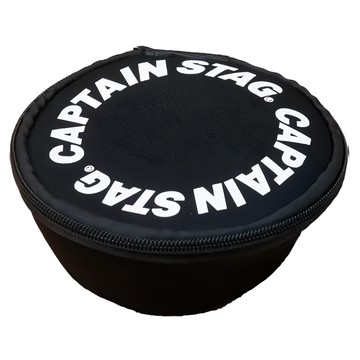 CAPTAIN STAG Sierra 提耳碗收納袋 尺寸φ135x70mm 可收納約4個φ120碗  CS黑色  1個