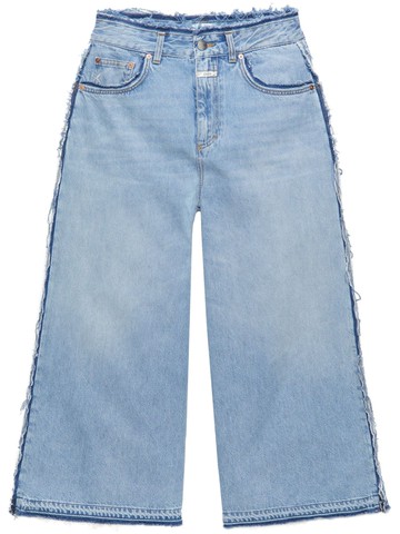 Closed - Lyna wide-leg jeans - women - Cotton/Recycled Cotton - 30 - Blue