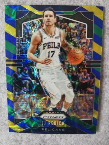 2019-20 Panini Prizm #36 J.J.雷迪克（J.J. Redick）三色折