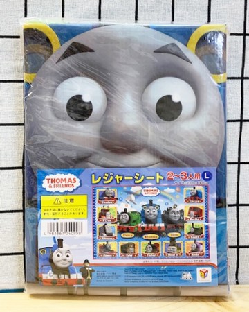 【震撼精品百貨】湯瑪士小火車_Thomas & Friends~湯瑪士~日本野餐墊-2~3人*04099