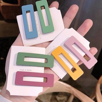 夾子女ins可愛發飾軟妹日系高端奢華頭飾發夾側邊高級彩色方