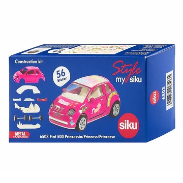 siku 玩具 紀念車 DIY Fiat 500 公主 SU6503  1盒