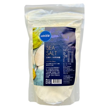 自然思維 法國人工收集海鹽 天然無添加  1kg  1袋