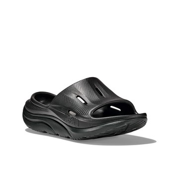 HOKA ONE ONE U ORA Recovery Slide 3恢復拖鞋 黑 HO1135061BBLC