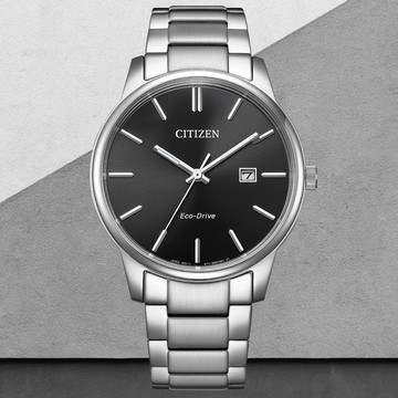 CITIZEN星辰 PAIR系列 光動能 簡約時尚腕錶 40mm/BM6978-93E