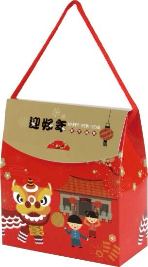 【基本量 】迎好年提盒（大）   / 100組