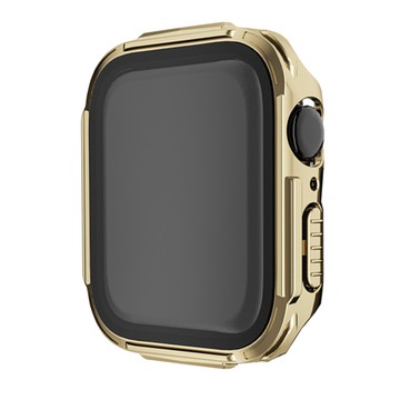 Morbido Apple Watch S7/SE殼膜一體防護保護殼44mm香檳金