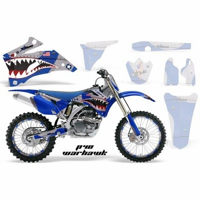 AMR AMR:エーエムアール AMR グラフィックデカール (シュラウドキット) グラフィックカラー：ブルー WR250X YAMAHA ヤマハ