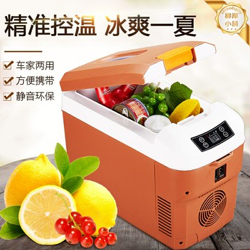 【冷暖兩用】車載冰箱 迷你冰箱 小冰箱 汽車冰箱 貨車冰箱 家用冰箱 便攜製冷制熱 12/24V通用 戶外露營 車家兩用