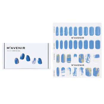 Mavenir Mavenir 指甲貼 (藍色) - # Como Sea Nail 32pcs-美容工具