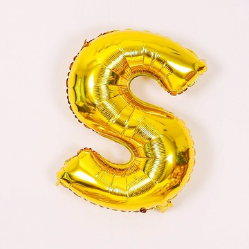 32寸大號金色英文字母組合鋁膜氣球生日活動周年派對趴體布置裝飾