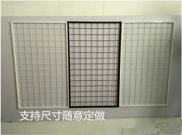 【店家補貼】加粗帶邊框網片網格貨架 鐵絲網架 超市掛網小商店網格架 可定制