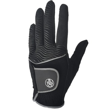 BRENCE 男用 雨天握把 高爾夫手套 左手用  黑色  1入  22號