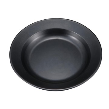 CAPTAIN STAG 鹿牌 露營不沾碗盤 UH-4 易於清潔的不粘塗層  黑色  1個