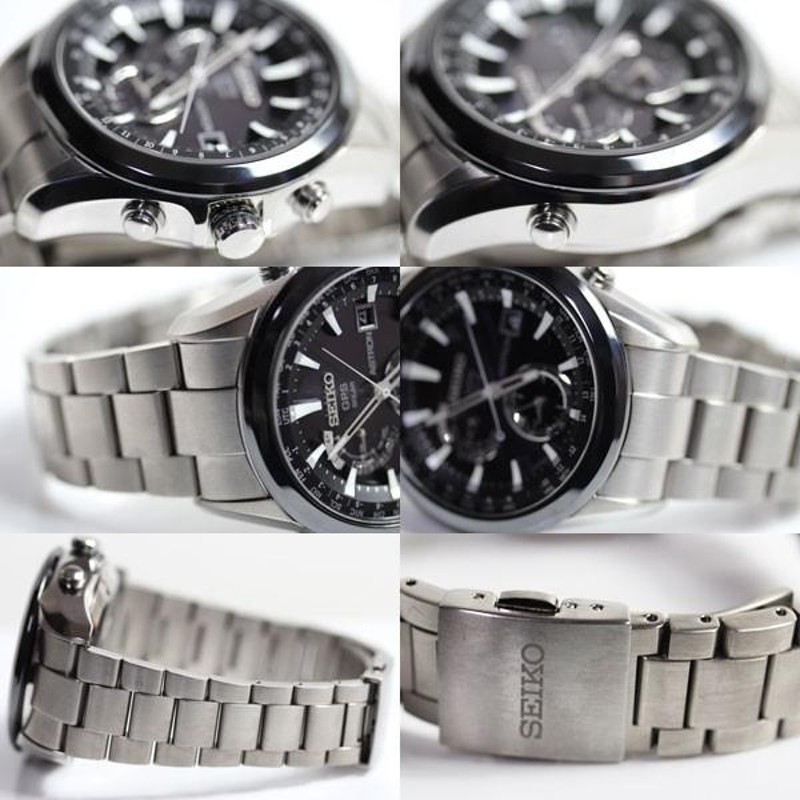 SEIKO 7X52-0AA0/SBXA003（SAST003) アストロン ソーラー MT1398 中古セイコー GPS衛星電波/ 腕時計 メンズ  クロノ/チタンあすつく/質屋出店 | LINEショッピング