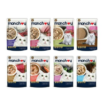 Monchou萌啾天然美味補水湯包 70g x 48入組