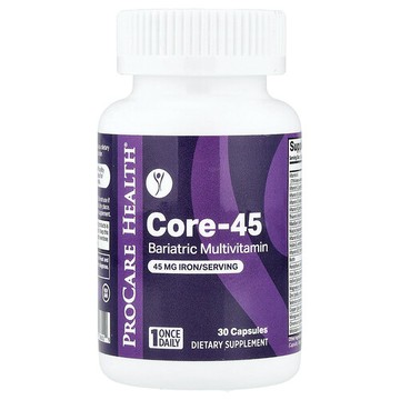 ProCare Health, Core-45, Bariatric Multivitamin, 30 Capsules