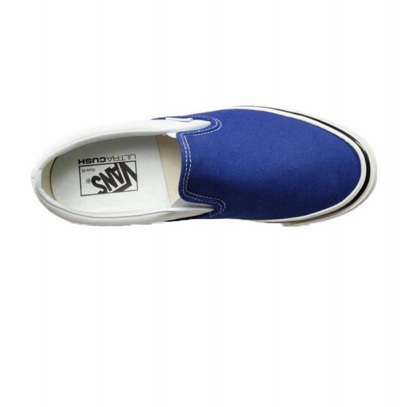 VANS Anaheim Factory Slip on 98 DX BLUE スリッポン バンズ