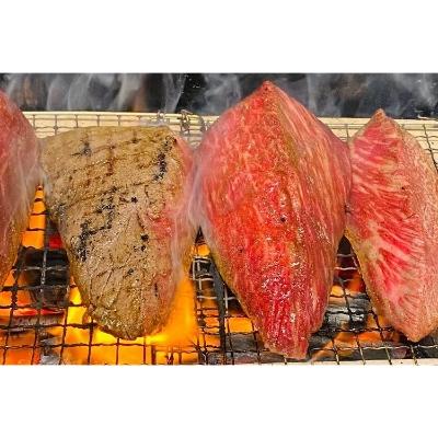 ふるさと納税 長崎県 出島ばらいろ サーロインブロック 約400g〜約500g あぶり焼き×2