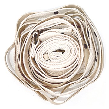 Breeze Moon 皮革雛菊鏈 大型 6m  米杏色  0層  1個