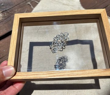 秘境花園雕花胸針