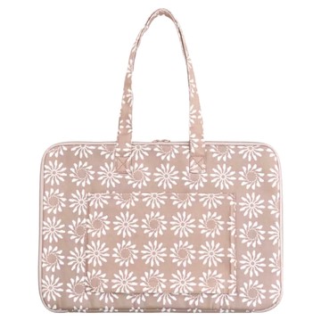 in Blooom 印花樂 烏秋圈圈筆電收納包 15.5吋 差旅款  43 x 29.5 x 2cm  茶色玫瑰