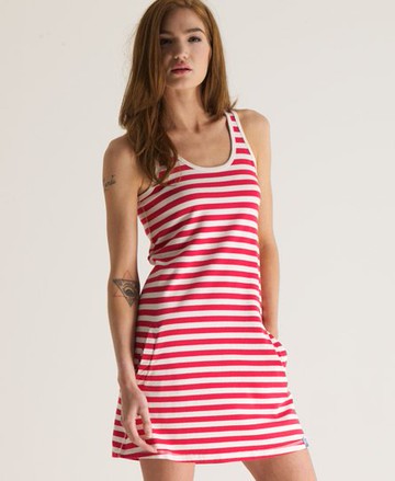 Superdry Women's Women's Ahoy Dress Red / Rich Red - Size: S