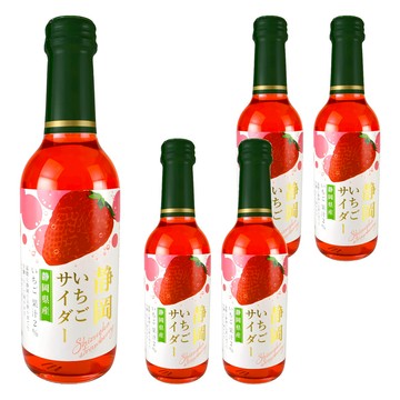 木村飲料 靜岡草莓風味汽水  240ml  5瓶