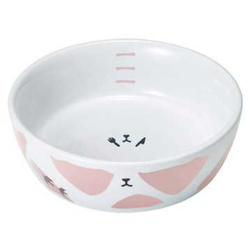 MARUKAN MK貓用陶瓷碗  MK-CT-602  粉色系  1個