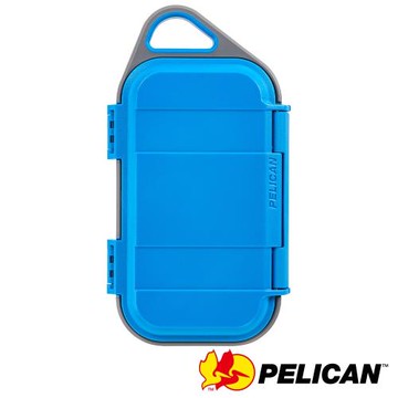 美國 PELICAN 40 GOCASE 微型防水氣密箱-(藍灰)