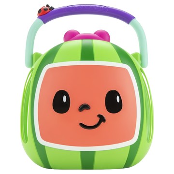 CoComelon 可可瓜 音樂購物籃，內含7件玩具配件  1個  Multicolor