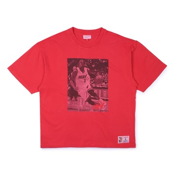 Mitchell & Ness NBA DOWNTOWN COLLECTION N&N PREMIUM SS TEE VINTAGE 男 短袖上衣 NN11212-MHESCAR