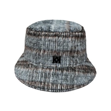 KAIKAI - Melancholy - 格紋羊毛混紡漁夫帽