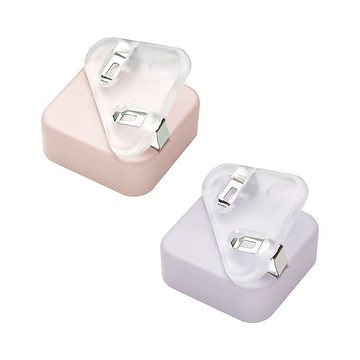 【龍品文創】SONIC SP-1667 書角夾附磁鐵2入-粉紫