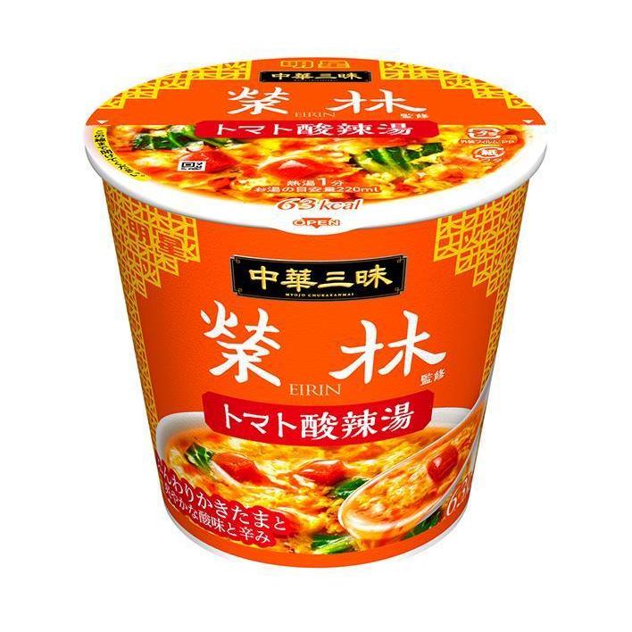 明星食品 中華三昧 榮林 トマト酸辣湯 18g×6個入｜ 送料無料