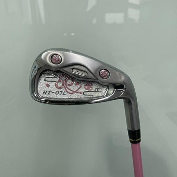 二手高爾夫球桿女 七號鐵單支HT-07L兩星紅馬女士練習鐵初中級