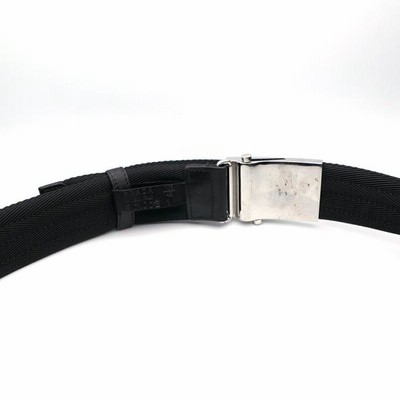 PRADA プラダ ADJUSTABLE FIT BELT 2CN003 NERO 黒 ロゴバックル