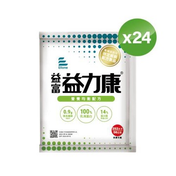 益富 益力康 營養均衡配方 方便包 56gx24入(乳清蛋白)