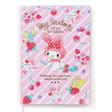 【震撼精品百貨】2020年曆~ Sanrio 美樂蒂 2020年 年曆手冊(B6)#45041