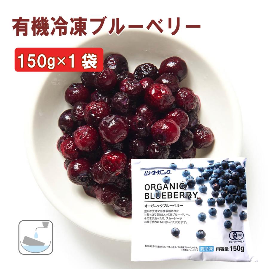 オーガニック冷凍ブルーベリー ワイルド種 3kg (200g×15袋) 無農薬 ワイルドブルーベリー 業務用 有機JAS 大容量 お徳用 メガ盛り 小粒