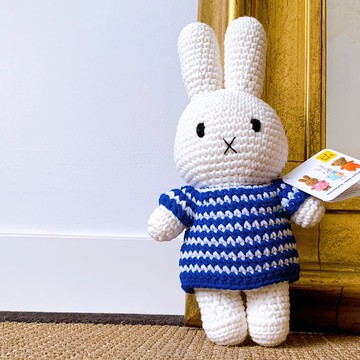 荷蘭 Just Dutch | Miffy 米飛兔和她的藍色細條紋洋裝