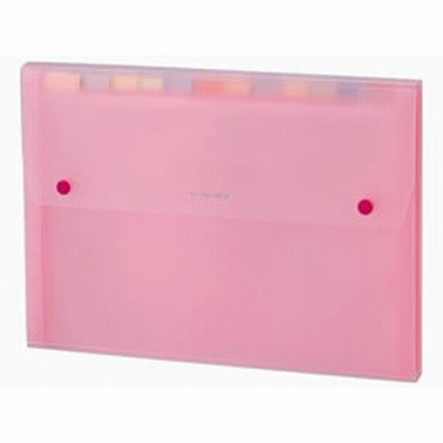 セキセイ/ドキュメントファイル A4 13ポケット ピンク 10冊